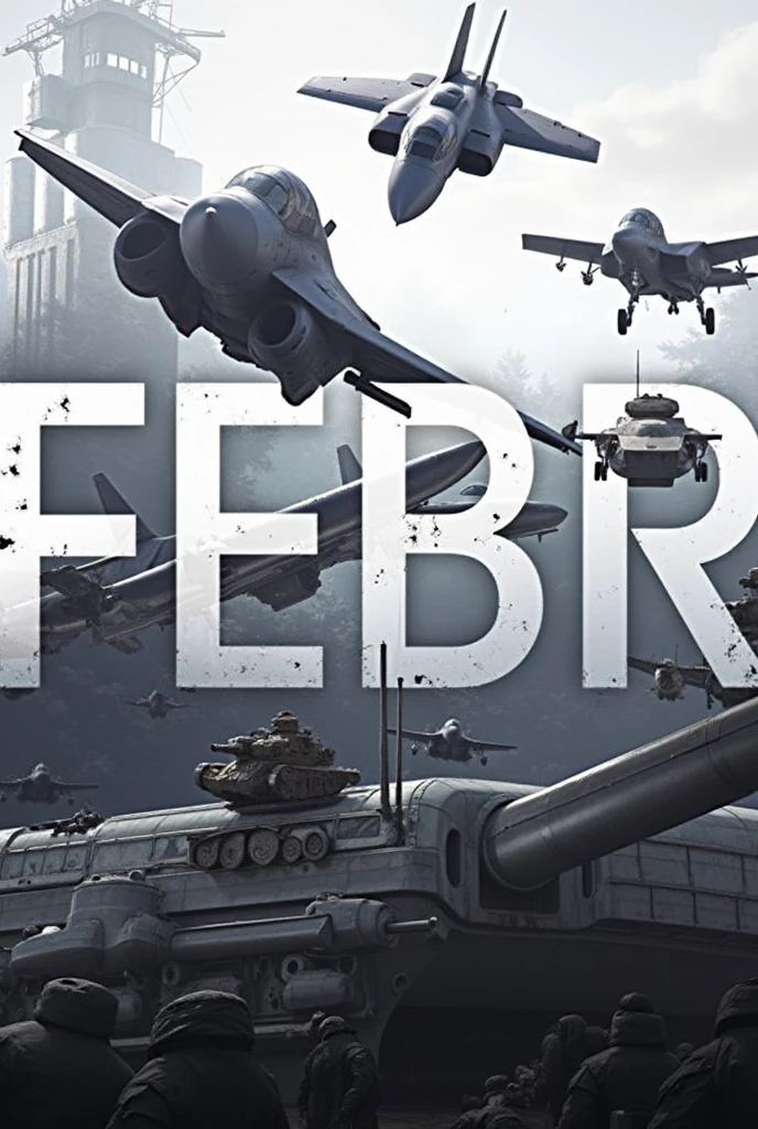 planes, Tanks and ships and it should say FEBR 