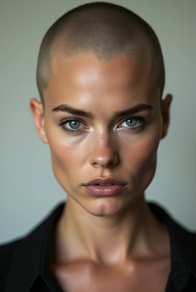 Erin Moriarty bald