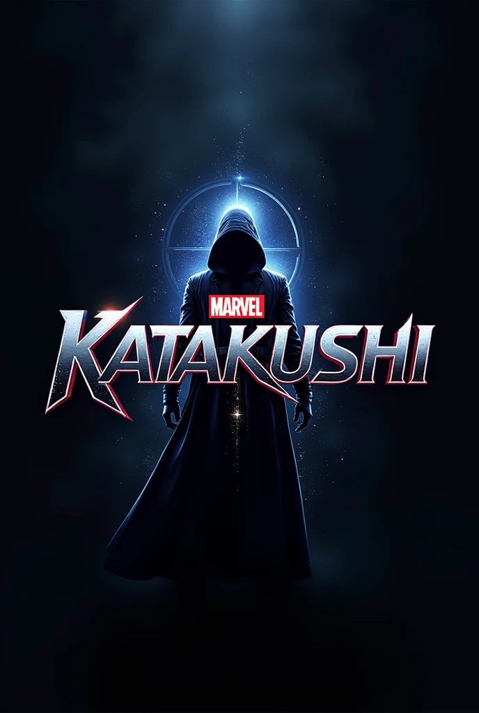 Create a logo called "katakushi" in marvel style