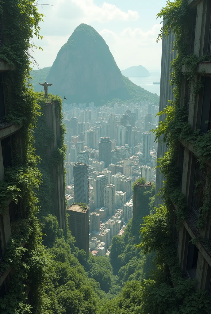 Rio de Janeiro, completely abandoned and full of plants and animals 