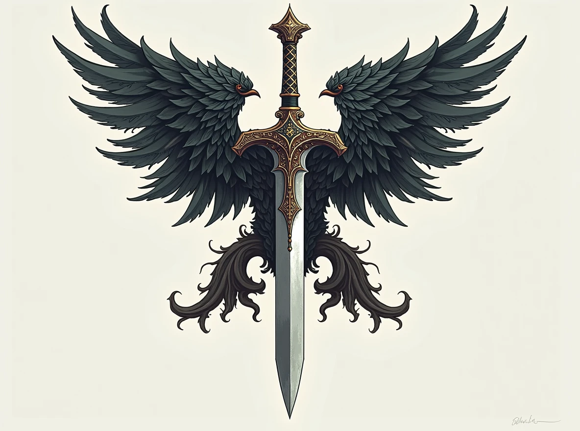 replace sword with ornate dagger, single dagger instead of sword.