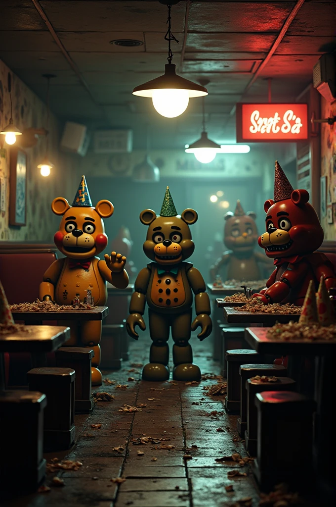 Pizzería de five nights at freddys