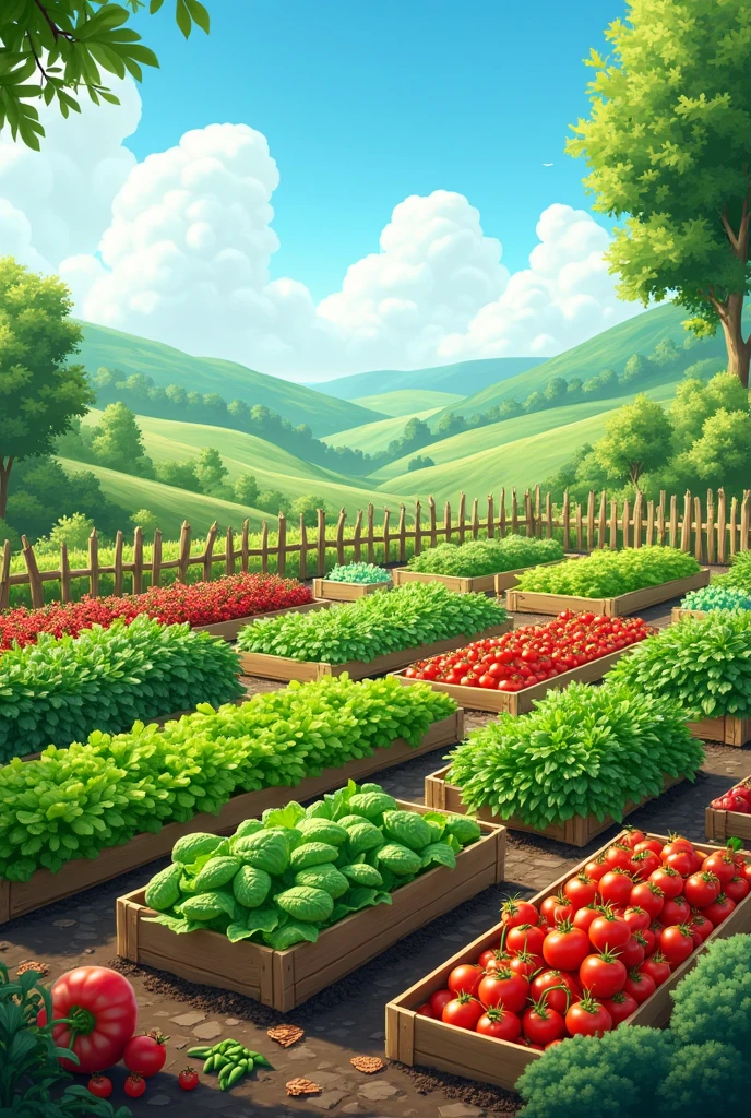 vegetable field