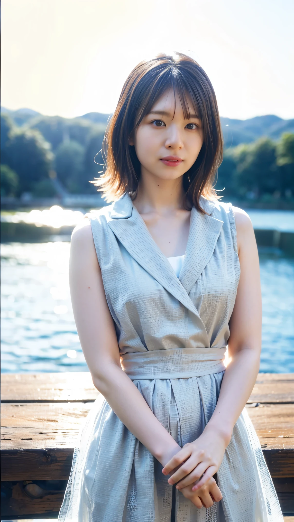 Cute Japanese Women Photos, Little Woman, 20-year-old, (photo Realistic:1.4), (hyper Realistic:1.4), (Realistic:1.3), (Smoother lighting:1.05), (Improving the quality of cinema lighting:0.9), 32K, 1 girl,20-year-oldの***, Realistic lighting, Backlight, The light shines on your face, Ray Tracing, (Bright light:1.2), (Improvement of quality:1.4), (Highest quality Realistic textured skin:1.4), fine grain, Detailed face,(smile:0), (Emphasis on face close-up:1.3), (Enhances the beauty of skin texture:1.1),((Extremely precise and accurate anatomy:1.0)), (Enhances the beauty of skin texture:1.1), Clean and glowing skin, mesh, thin:1.2, (Realistic:1.3), Realisticなライティング, (Smoother lighting:1.05), 32K, One Japanese woman, fine grain, Detailed face, (Film Grain:1.1),(Accentuates body lines:1.1), High resolution, Natural look, Kind eyes, Improves hair quality, Delicate light and shadow, Transparent muscles, Graceful pose, Beautiful Eyes, Sharp details, Soft light reflection, Beautiful contours, Delicate skin tone, Fine hair texture,Cute Japanese Women Photos,