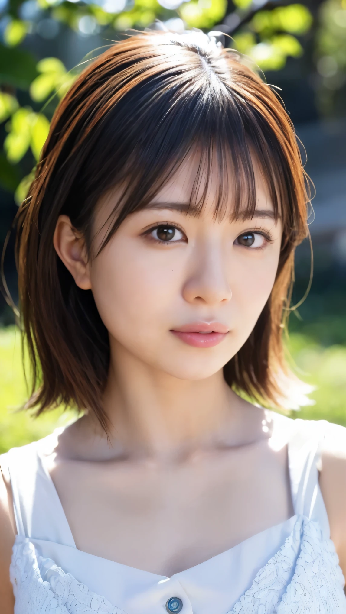 Cute Japanese Women Photos, ****** Woman, 20-year-old, (photo Realistic:1.4), (hyper Realistic:1.4), (Realistic:1.3), (Smoother lighting:1.05), (Improving the quality of cinema lighting:0.9), 32K, 1 girl,20-year-oldの女の子, Realistic lighting, Backlight, The light shines on your face, Ray Tracing, (Bright light:1.2), (Improvement of quality:1.4), (Highest quality Realistic textured skin:1.4), fine grain, Detailed face,(smile:0), (Emphasis on face close-up:1.3), (Enhances the beauty of skin texture:1.1),((Extremely precise and accurate anatomy:1.0)), (Enhances the beauty of skin texture:1.1), Clean and glowing skin, mesh, thin:1.2, (Realistic:1.3), Realisticなライティング, (Smoother lighting:1.05), 32K, One Japanese woman, fine grain, Detailed face, (Film Grain:1.1),(Accentuates body lines:1.1), High resolution, Natural look, Kind eyes, Improves hair quality, Delicate light and shadow, Transparent muscles, Graceful pose, Beautiful Eyes, Sharp details, Soft light reflection, Beautiful contours, Delicate skin tone, Fine hair texture,Cute Japanese Women Photos,