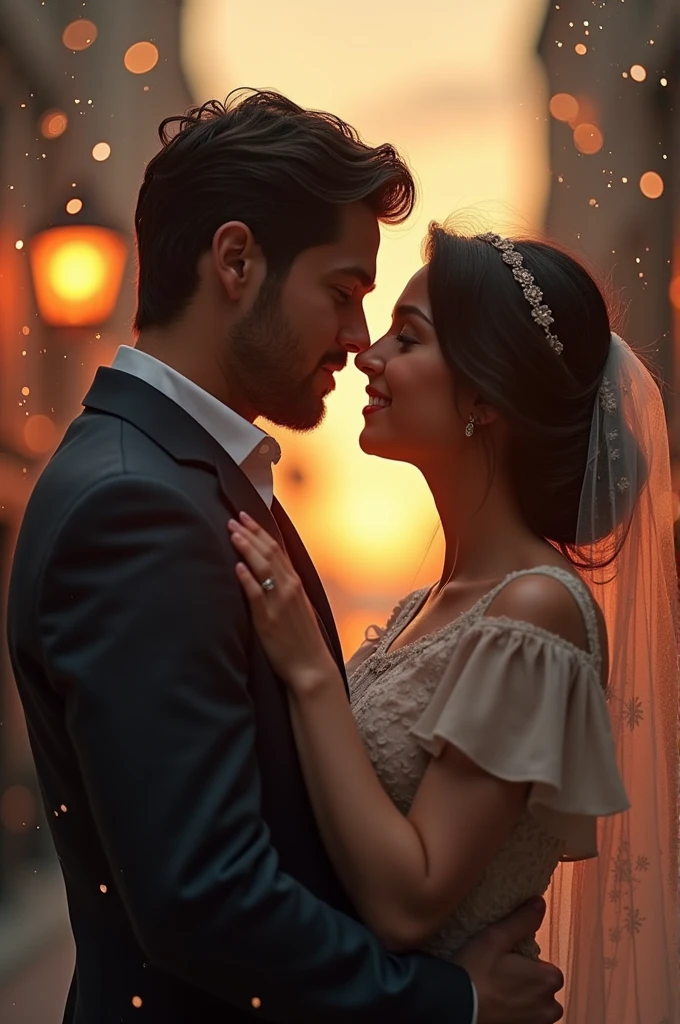 Parejas,hombre y mujer,abrazdos ,enamorados,bajo la luz de la luna ,HD,buen contraste,