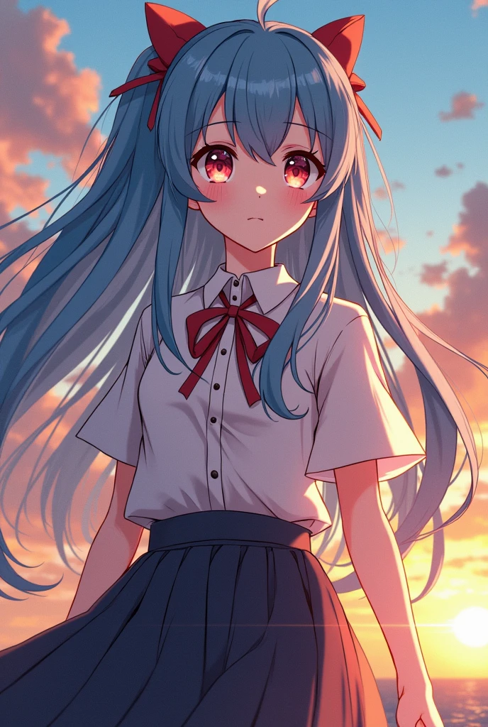 create an anime, like from anime tv, serious anime