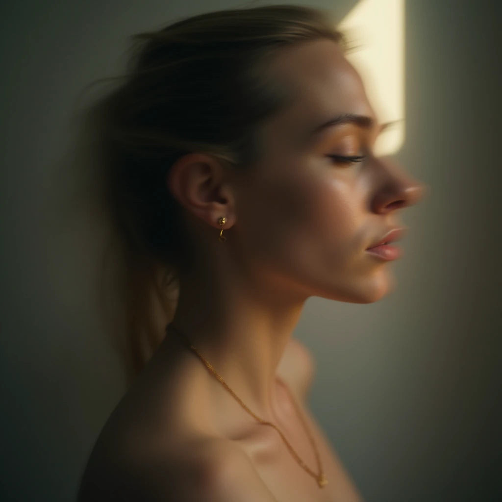 a realistic detailed portrait of a 13 year old skinny girl, naked, standing in a wooden pillory, legs open, looking scared, wet and covered in cum, dramatic lighting, hyper realistic,masterpiece,8k,cinematic,octane render,highly detailed,intricate details,beautiful eyes,lush lips,sharp focus,photorealistic,volumetric lighting,dramatic shadows,natural skin tones,high quality,exquisite detail