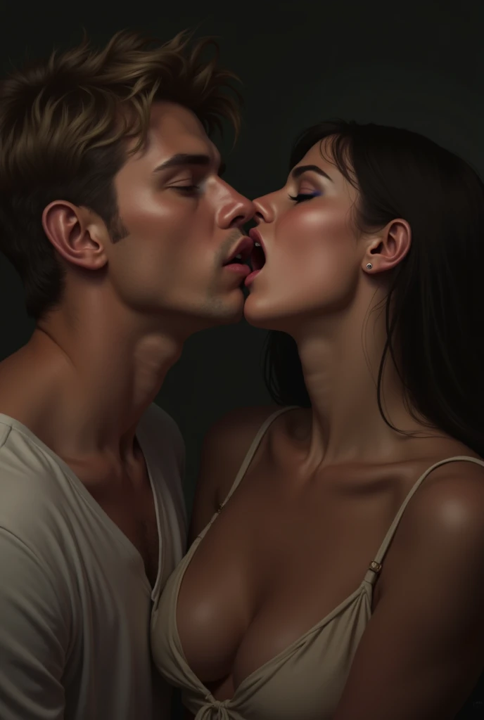 Cheek and dick