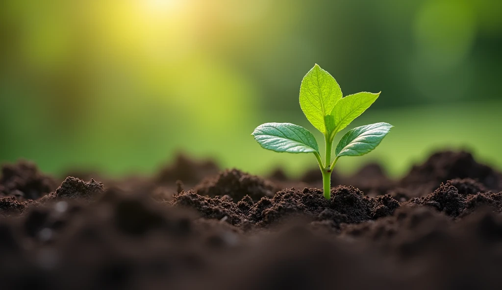 a seed in the ground