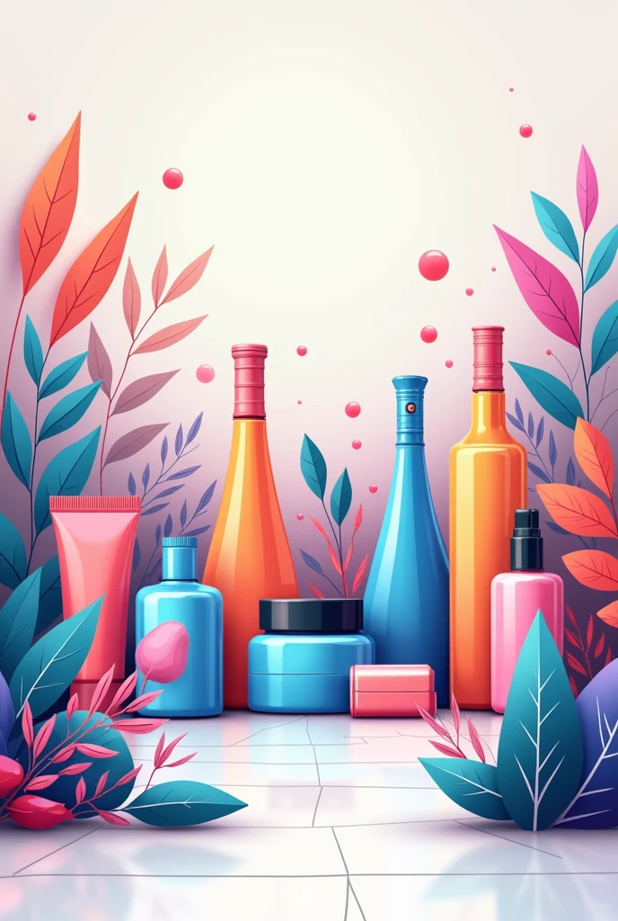A cover of an online store of various products , that is vector type 