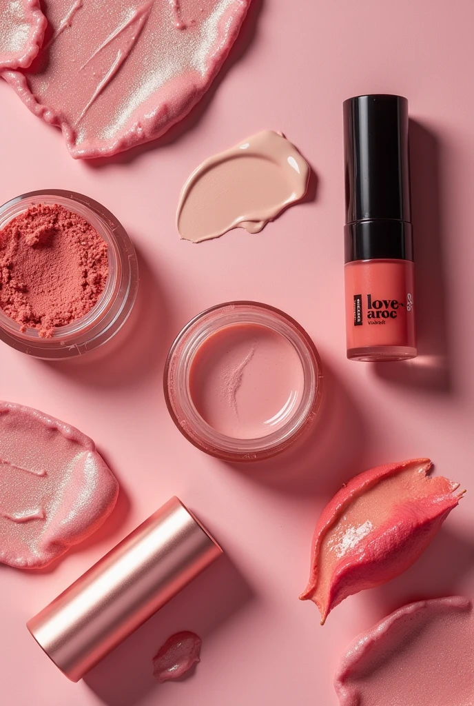 generate the cover of a makeup magazine with viral makeup products called Yanbal Viral Glow includes the name of the magazine on the cover