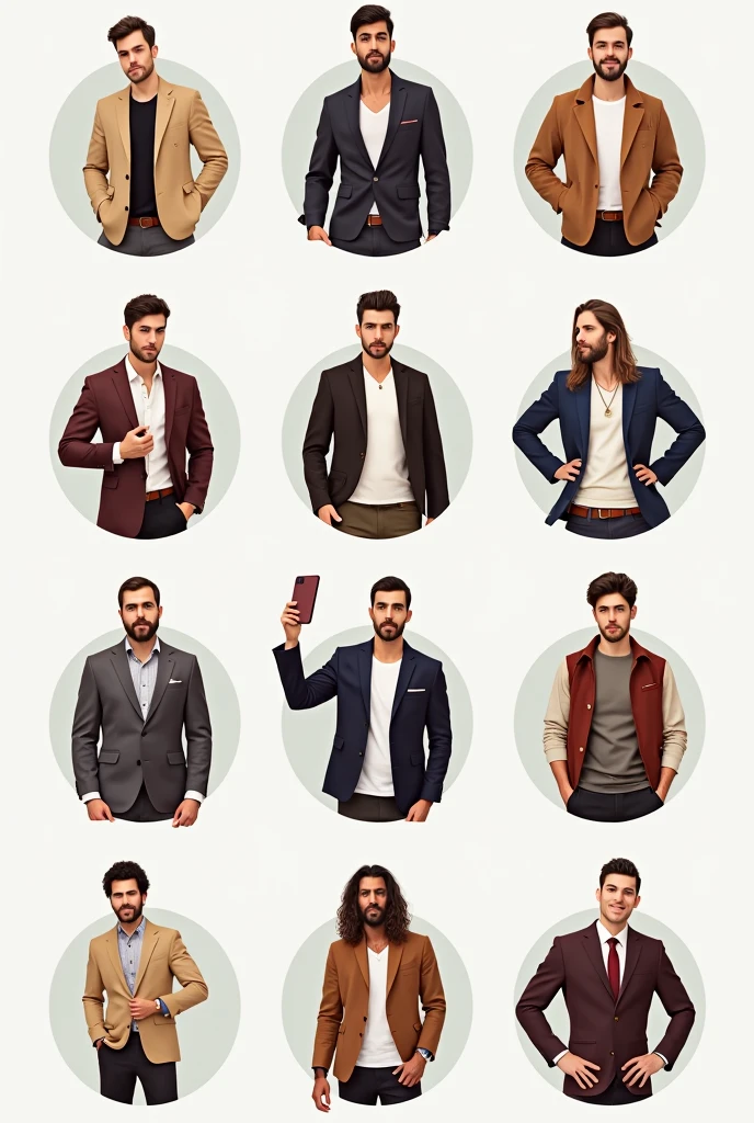Fashionable Icons Male