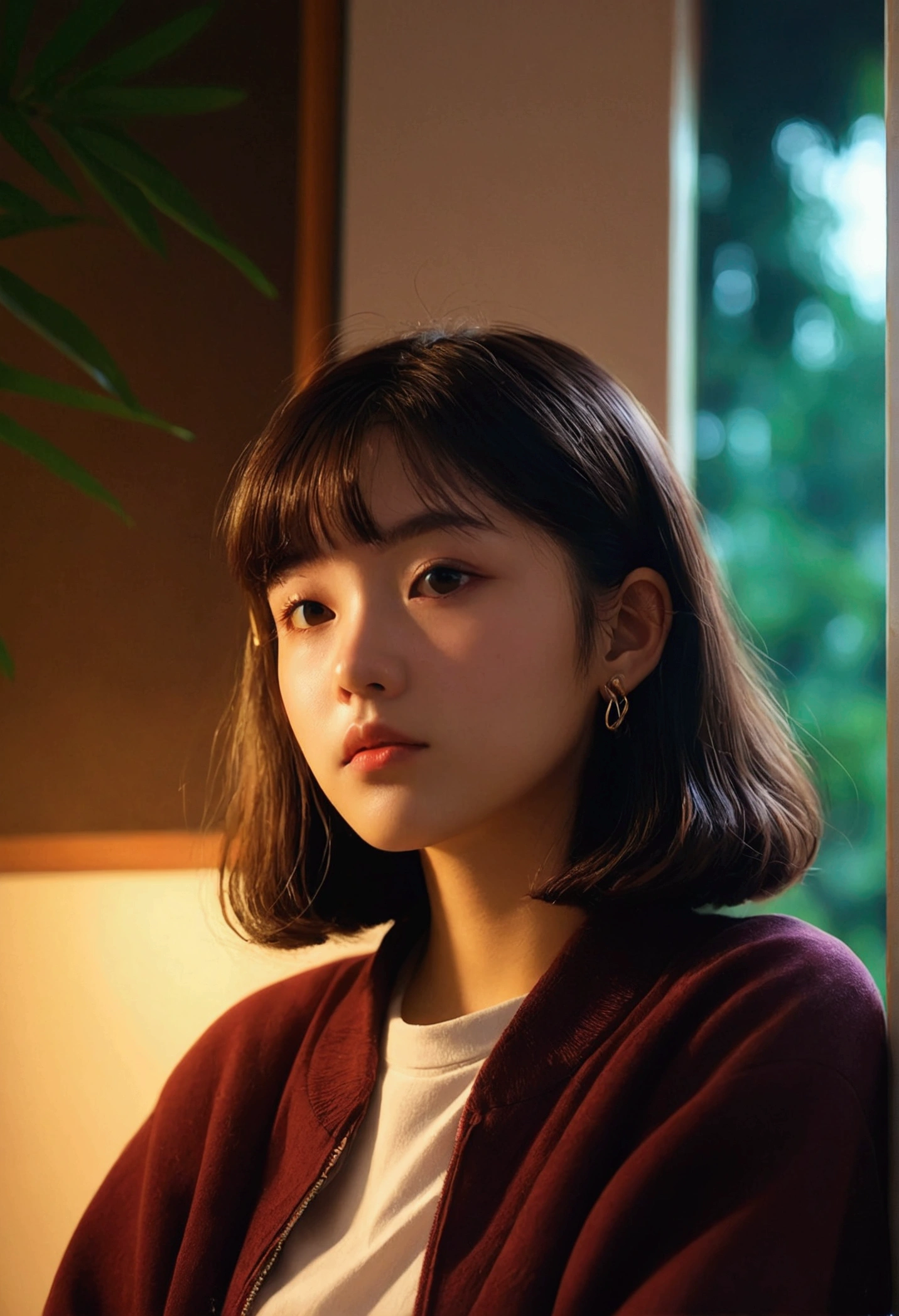 chill , lofi , girl ,