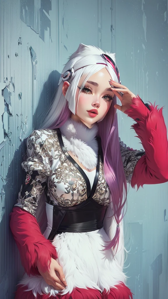 white fur , sexy pokemon