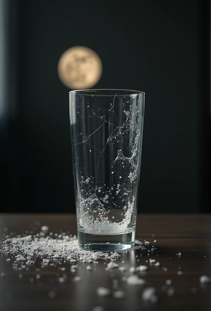 Portrait of the father: an empty glass fell from the table, Shards gliste on the floor, And suddenly I wanted to say , Forgive me, my friend;, I'm incomprehensibly upset , And I think slowly, The glass is broken, but somewhere out there , the glass is broken, but somewhere here his soul hurts;, And I was right on the third night, We met in a dream, It was nice to remember, That session in the spring, So time went by, And I'm used to it, wait in it , and live at night , the soul of the glass ,Under the Moon , Wander all over the land