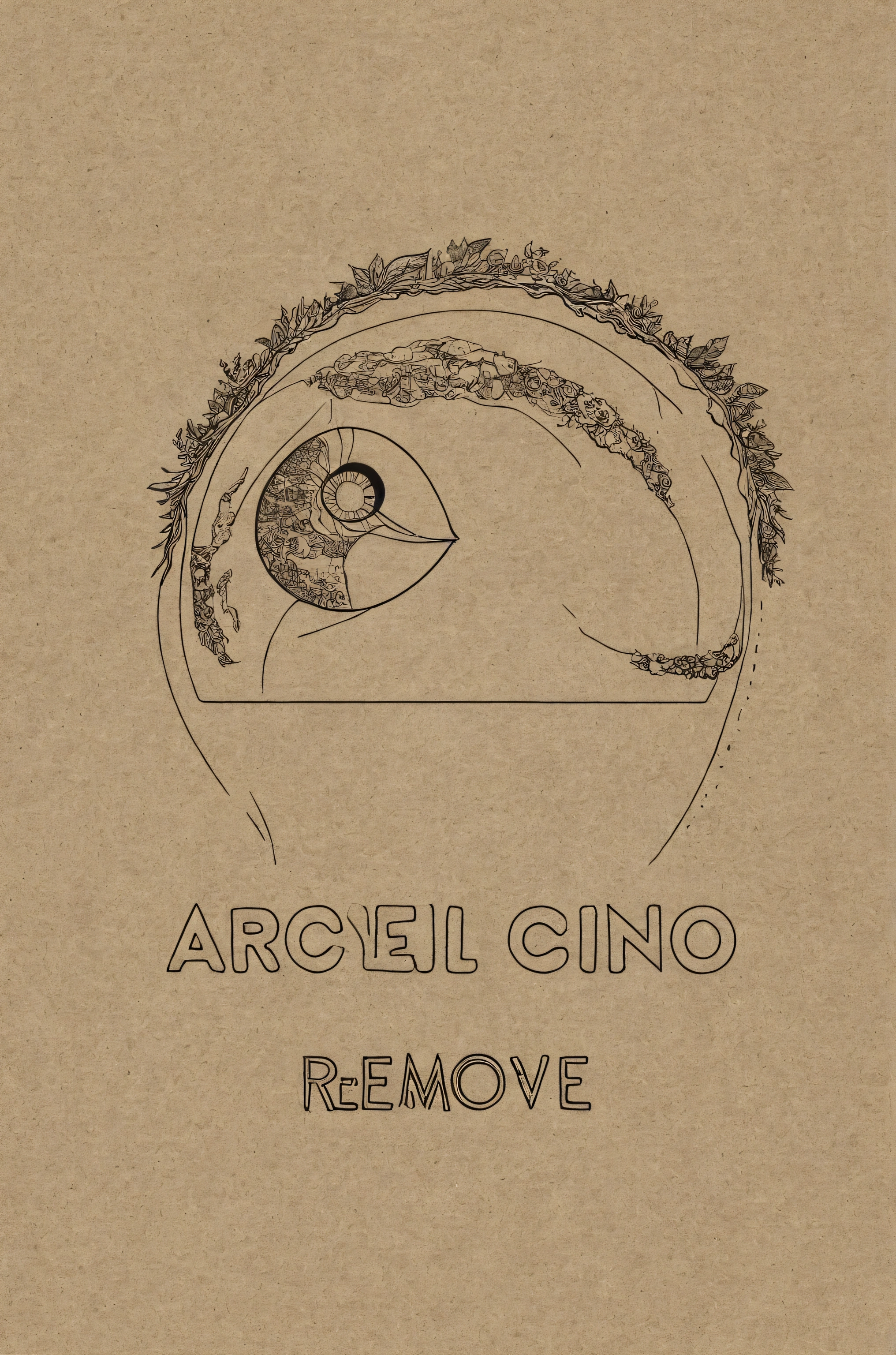 Remove the text