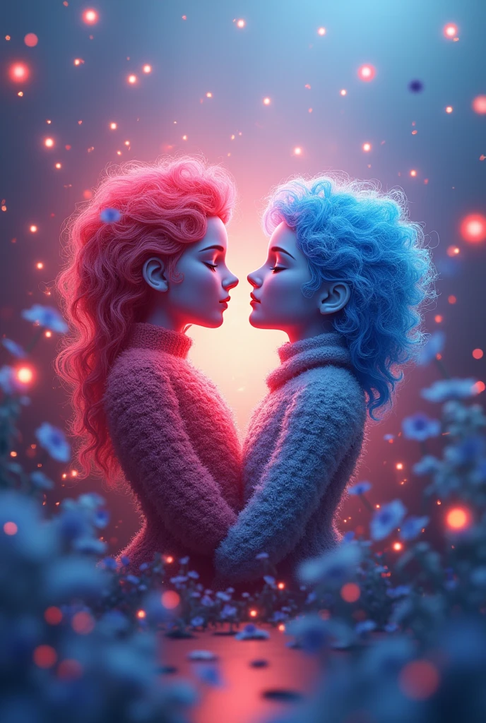SURESH name with red color and SARIKA name with blue color background love theme