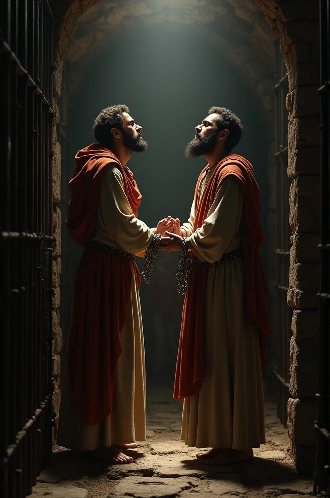 Paul and Silas in Prison 