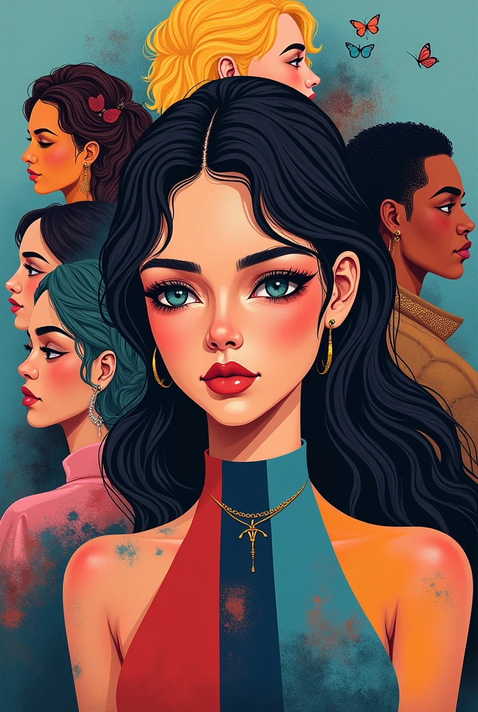 make a drawing about GENDER AND SOCIETY
