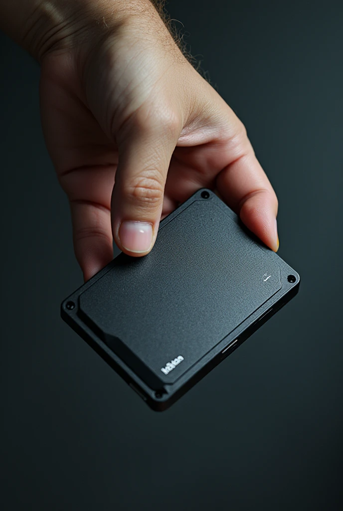 A man's hands holding a wallet, inside a dirty bathroom ( dirty walls)