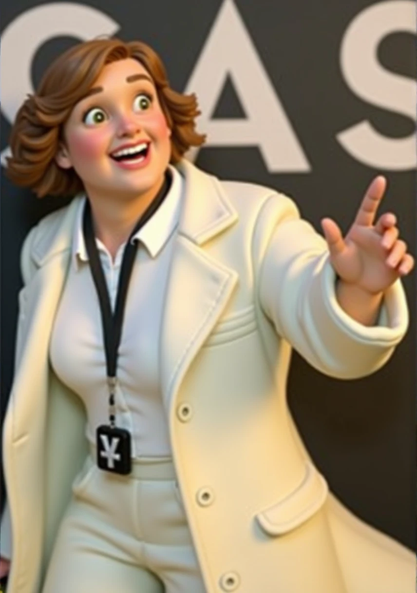 Cartoon character of a woman, animation character, stylized character, animation style rendering, stylized 3D, Arnold Maya rendering, stylized 3D rendering, toon rendering screenshot, 3D character, 3D character, stylized 3D rendering, 3D character rendering, cartoon character, closeup character, character pose, (Pixar Style) (master part :1.2) (Bokeh) (best quality) (detailed skin) (detailed texture) (8K) (clay) (cinematic lighting) (sharp focus