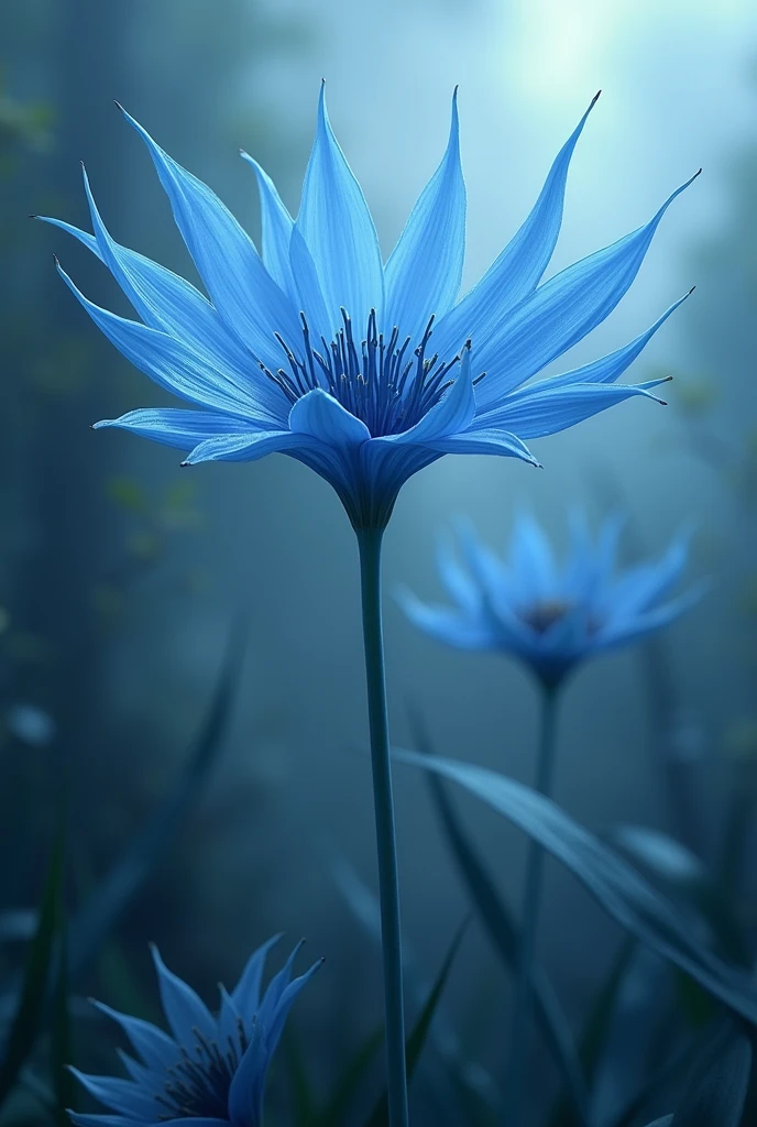 Blue spider lily
