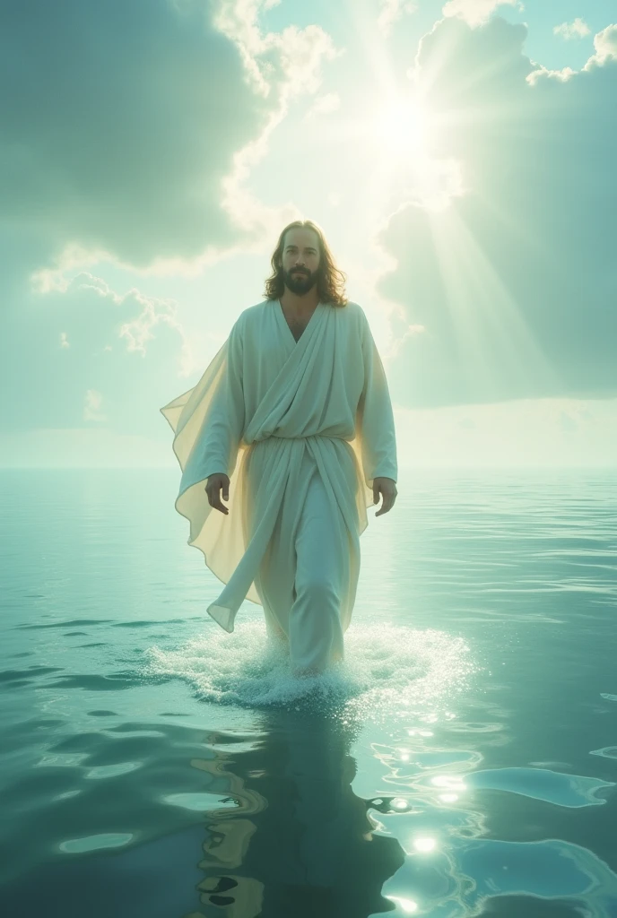 Jesus walking on the water 