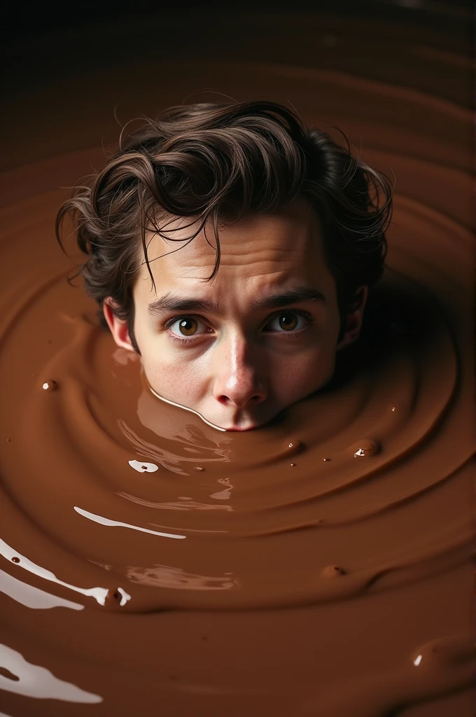 Tom Holland in Nutella syrup