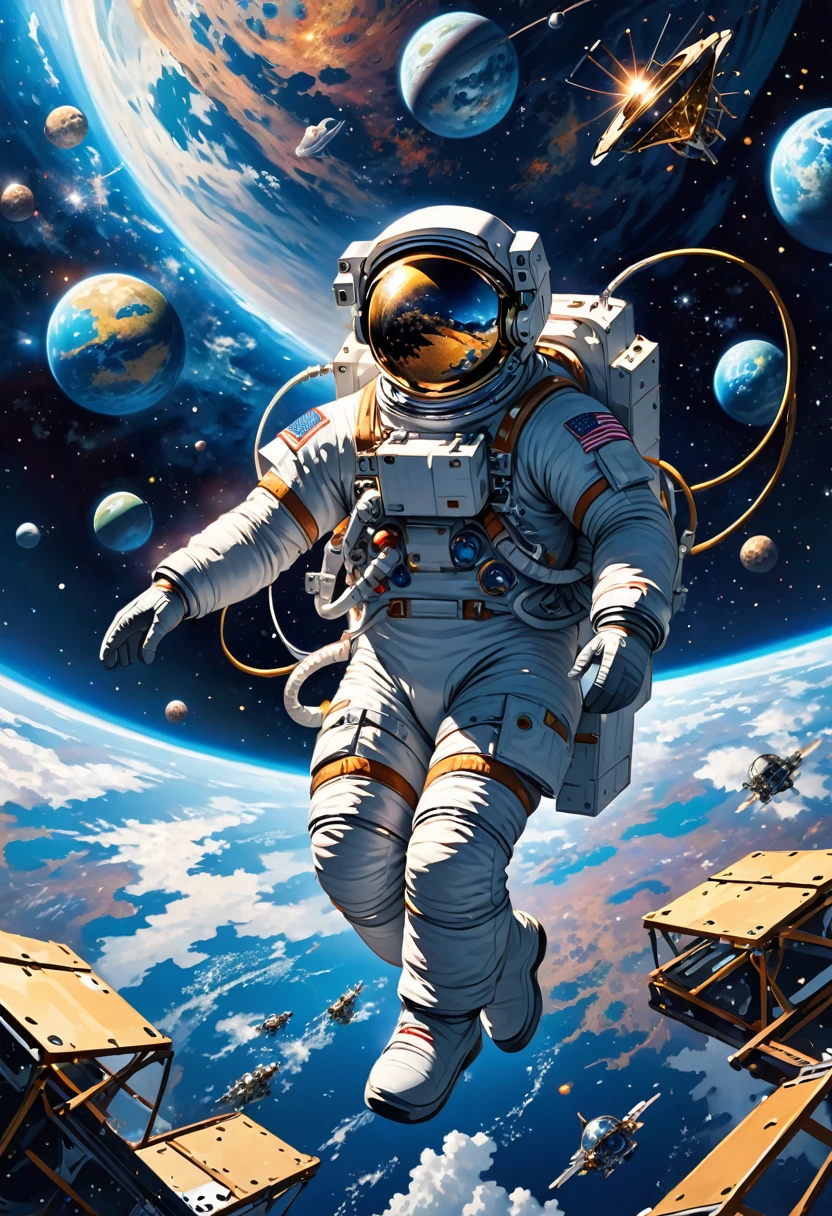 Astronaut traps in universe. something that goes on forever without any limit or end