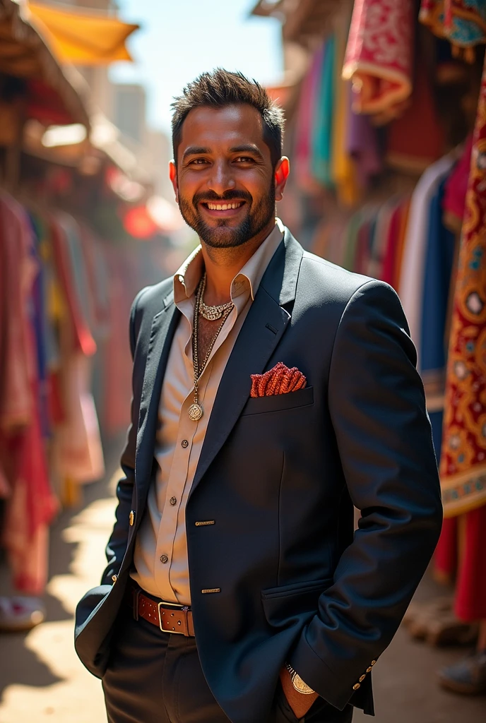 Profile photo on a clothing bazaar