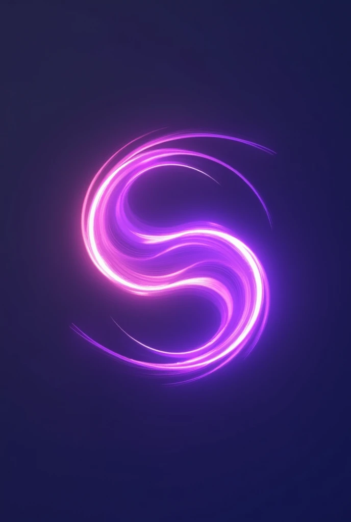 the logo like the first one you made just change the color of the trail to purple