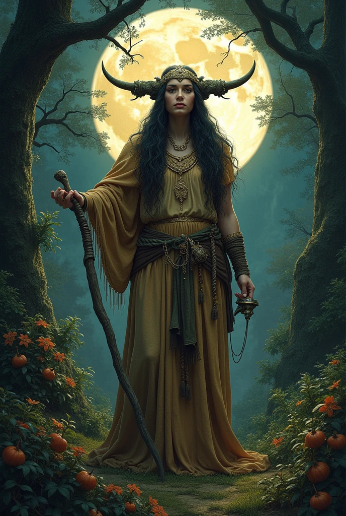 Symbol, forst, mystic, Runico, doradas, Unripe, Kuno, Brand Name, Druid, healing, animals, naturey, moonligh, especial effects, might, forst, Queen, animals, might, naturey
