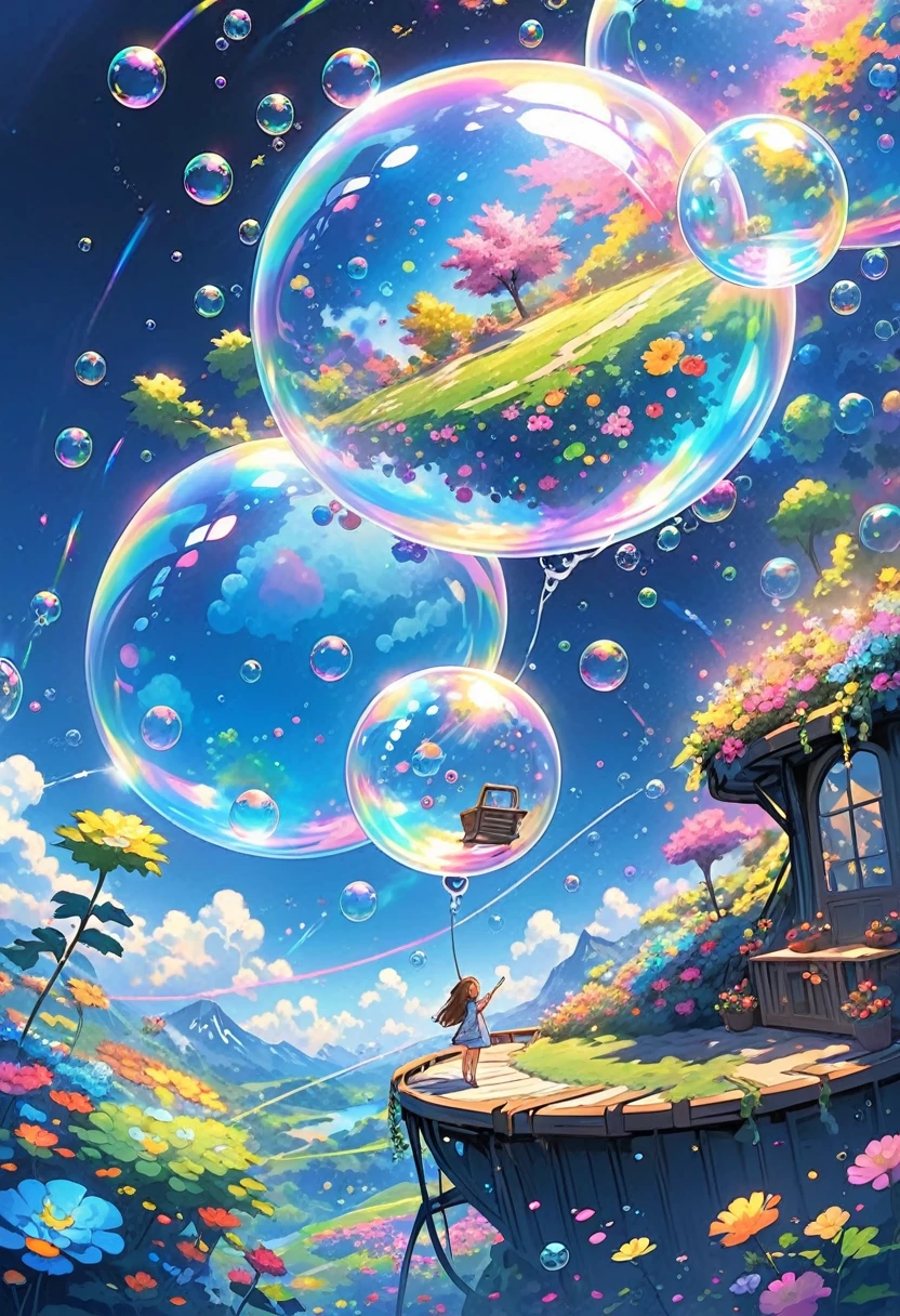 Outside bubble traps in universe. something that goes on forever without any limit or end