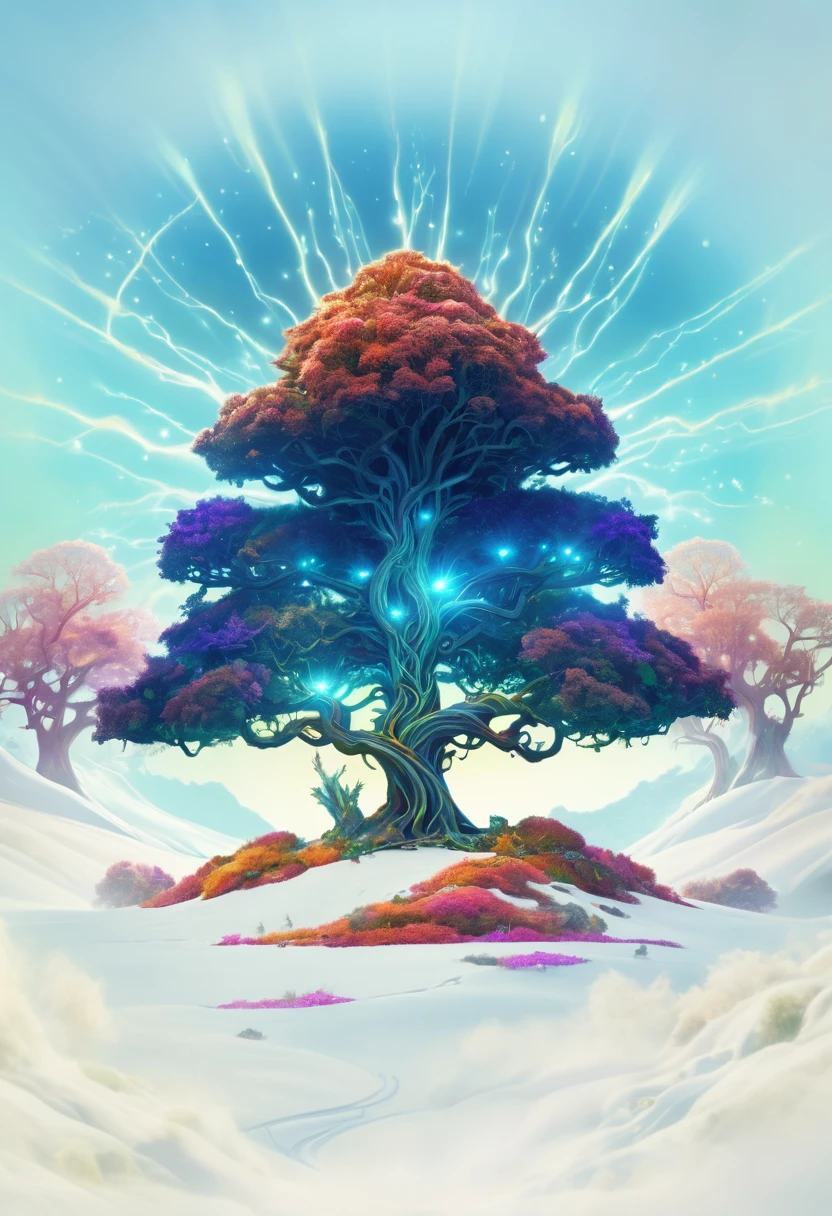 a magical treebeard using nature's power to heal, art nouveau style, ultra-detailed, 8k, highly realistic, dramatic lighting, vivid colors, intricate patterns, organic textures, ethereal atmosphere, fantasy, lush vegetation, glowing magical energy, radiant colors, dramatic shadows and highlights, masterpiece