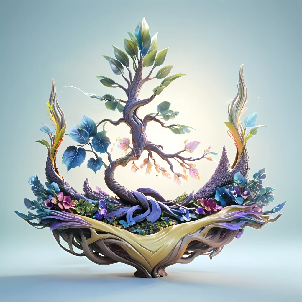 a magical treebeard using nature's power to heal, art nouveau style, ultra-detailed, 8k, highly realistic, dramatic lighting, vivid colors, intricate patterns, organic textures, ethereal atmosphere, fantasy, lush vegetation, glowing magical energy, radiant colors, dramatic shadows and highlights, masterpiece