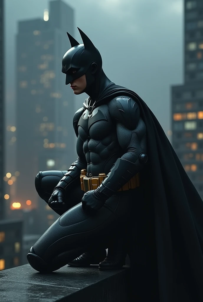 17 year old dressed as Batman