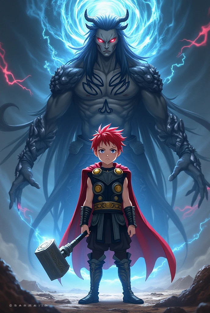 Little Thor With Sukuna