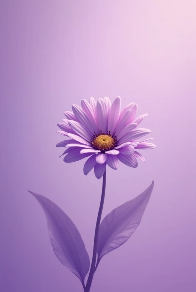Coffee flower background light purple