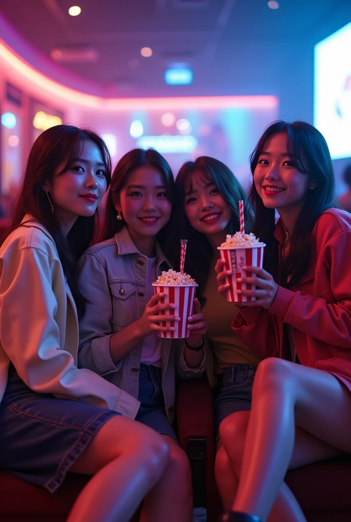 BLACKPINK Em um cinema