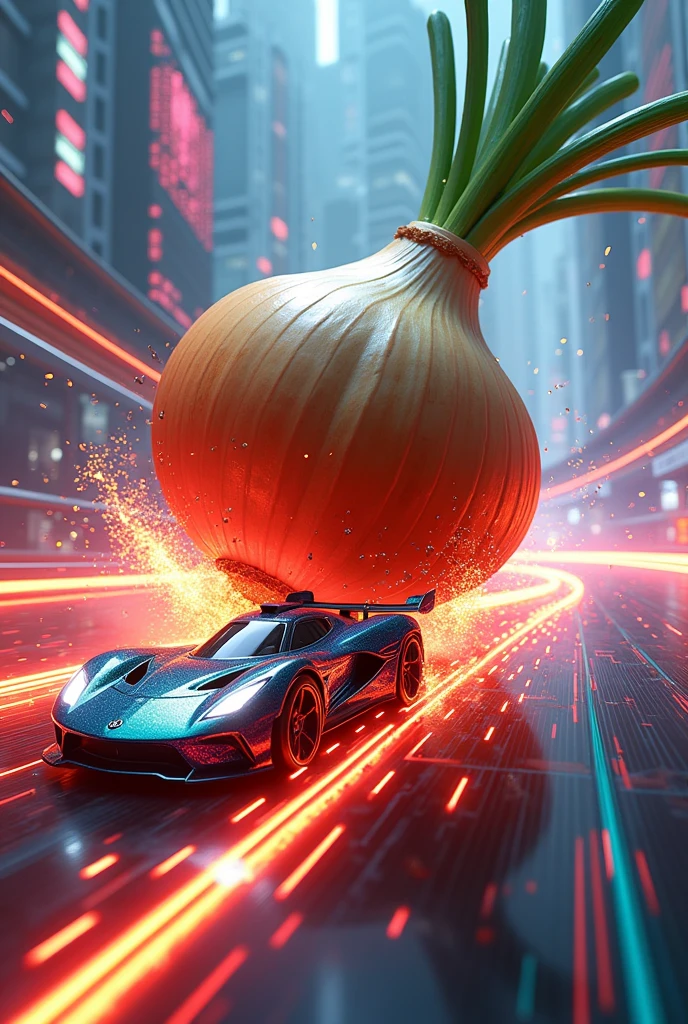 Hot wheels onion hit