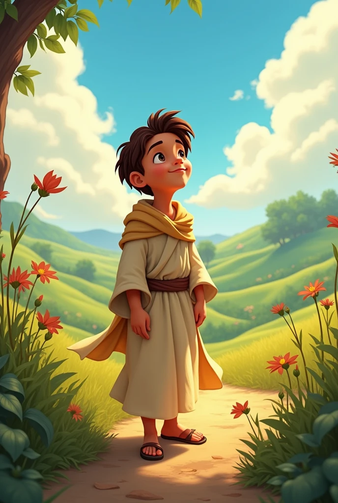 Peter disciple of Jesus disney boy