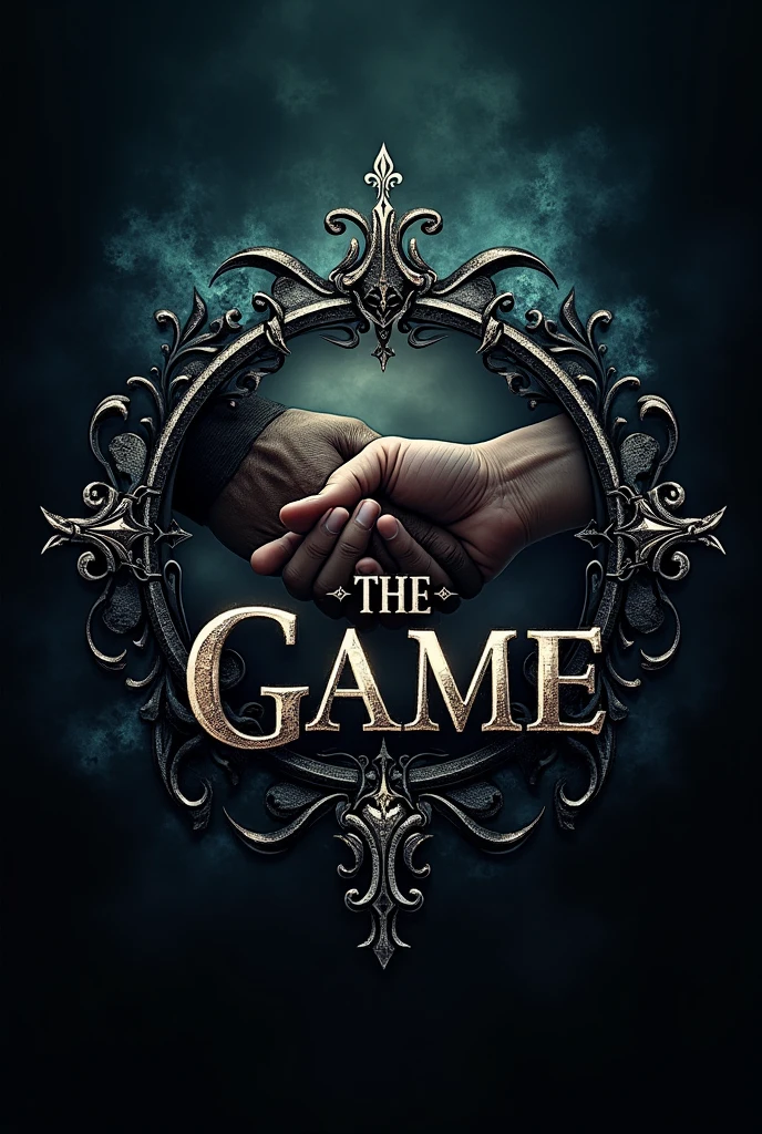 A logo for a fantasy series called "The Game"