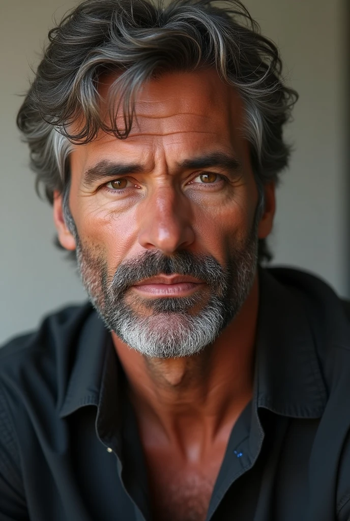 (photorealism:1.2), Man, middle age, dilf, sexy, dad