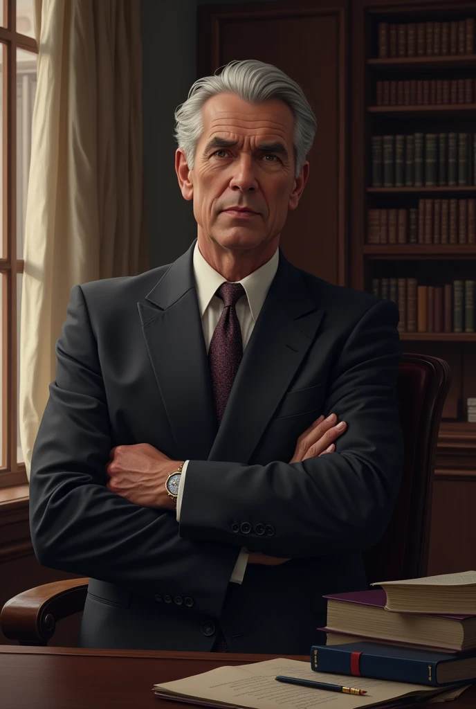 A lawyer with integrity who does not allow himself to be blackmailed