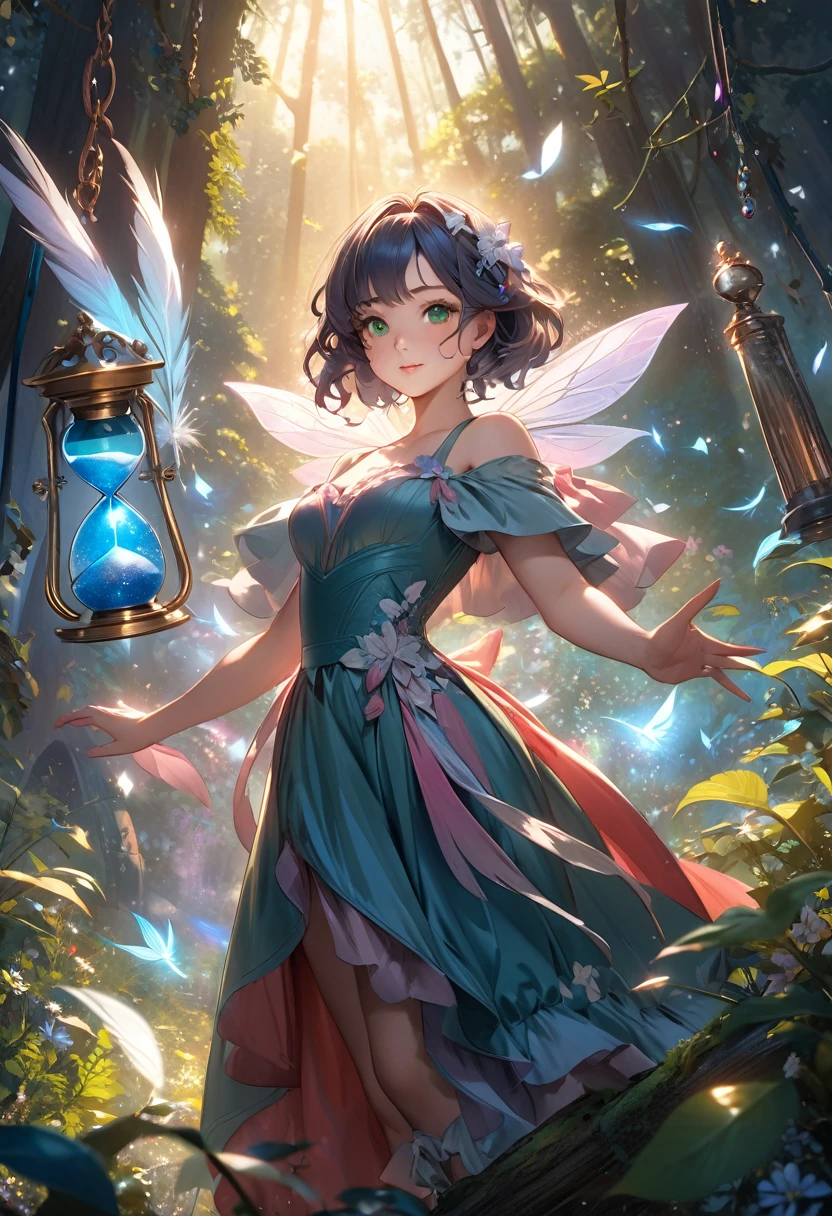 (masterpiece, Highest quality, Ultra-high resolution, Very detailed, Beautiful and detailed hair and face, Sharp focus, Perfect feminine face, Hourglass Fog), (Facial portrait:1.4), Delicate, Glowing feathers, Surrounded by shiny things, Magical creatures of the enchanted forest
Subsurface skin scattering, Glowing Skin, Rainbow Dress, Detailed Background, ([Elizabeth Olsen|Anne Hathaway|Grace VanderWaal]:0.8), Round and cute face, Green Eyes, close, Incredible detail, Nikon D850 film stock photos Kodak Portra 400 camera f1.6 Lenses, Rich colors, Realistic texture, Dramatic lighting, Unreal Engine, Trending on Art Station, Cinestill 800 Tungsten, Trending on Art Station, Pixiv, by sakimichan, George Kamitani, Akira Yasuda, Alphonse Mucha, Greg Rutkowski, Gil Elvgren, William Adolphe Bouguereau, Greg Rutkowski