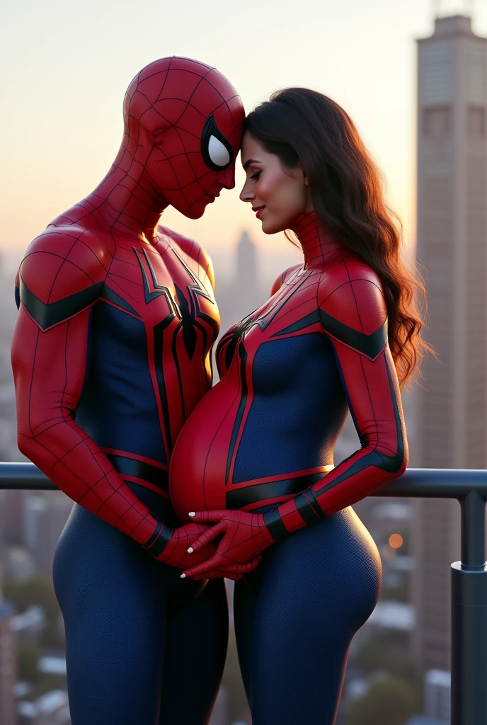 SpiderMan couple pregnant