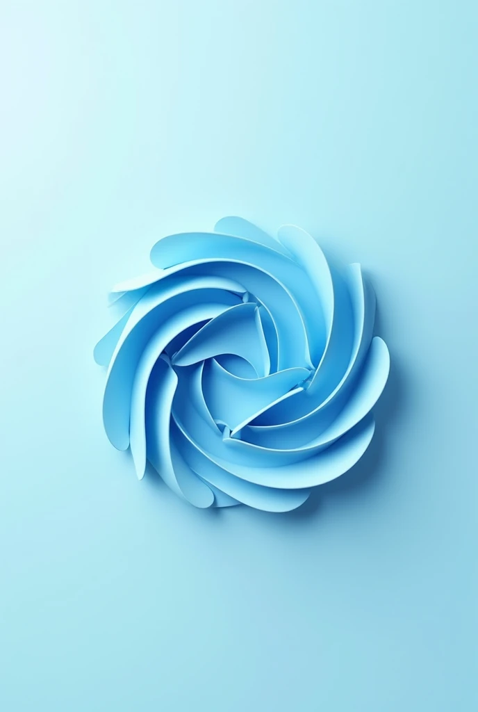 Generate an animated air conditioning logo 