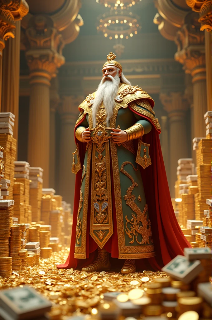 RoteiroDoMilhão creates a 3D image of wealth and money