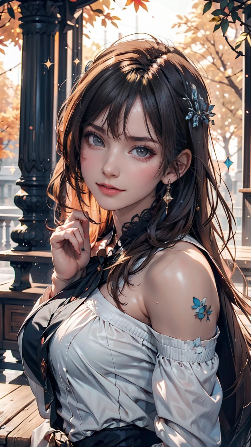 (8k, Highest quality, masterpiece: 1.2), (Highest quality: 1.0), (Ultra-high resolution: 1.0), watercolor, Beautiful woman, (Sparkling Eyes,Blue Eyes),shoulder, head band, Agnes Cecil, Bust, Very bright design, pastel colour, Autumn Light, Moody Gray, Rough style Alexei Savrasov, Ivan Shishkin, Ilya Repin, (Card Retouching: 1.2), 2D, (oil: 1.2) Very detailed